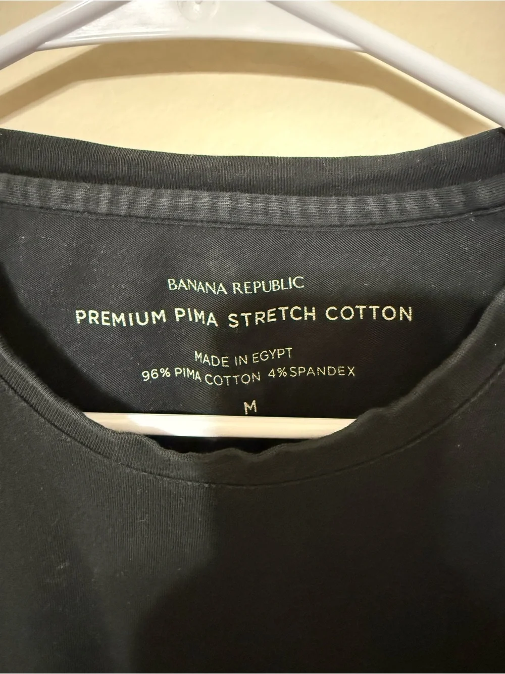 Banana Republic Black Crewneck Short Sleeve Tee